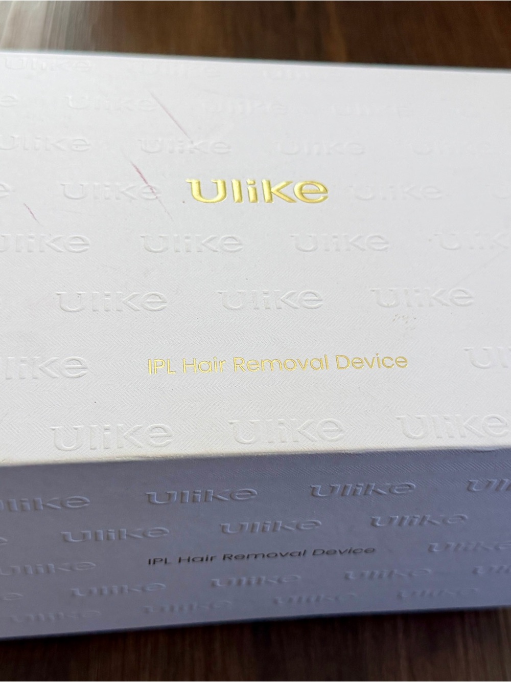 Ulike White IPL Hair Removal Device - At-Home Permanent Hair Reduction